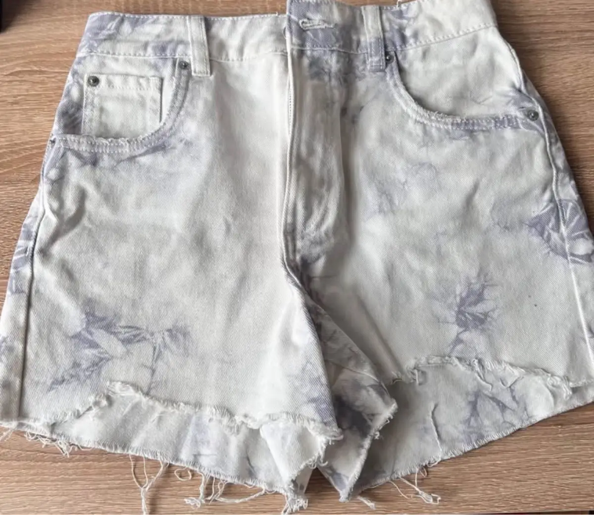 Woolworths Tie-Dye Denim Shorts