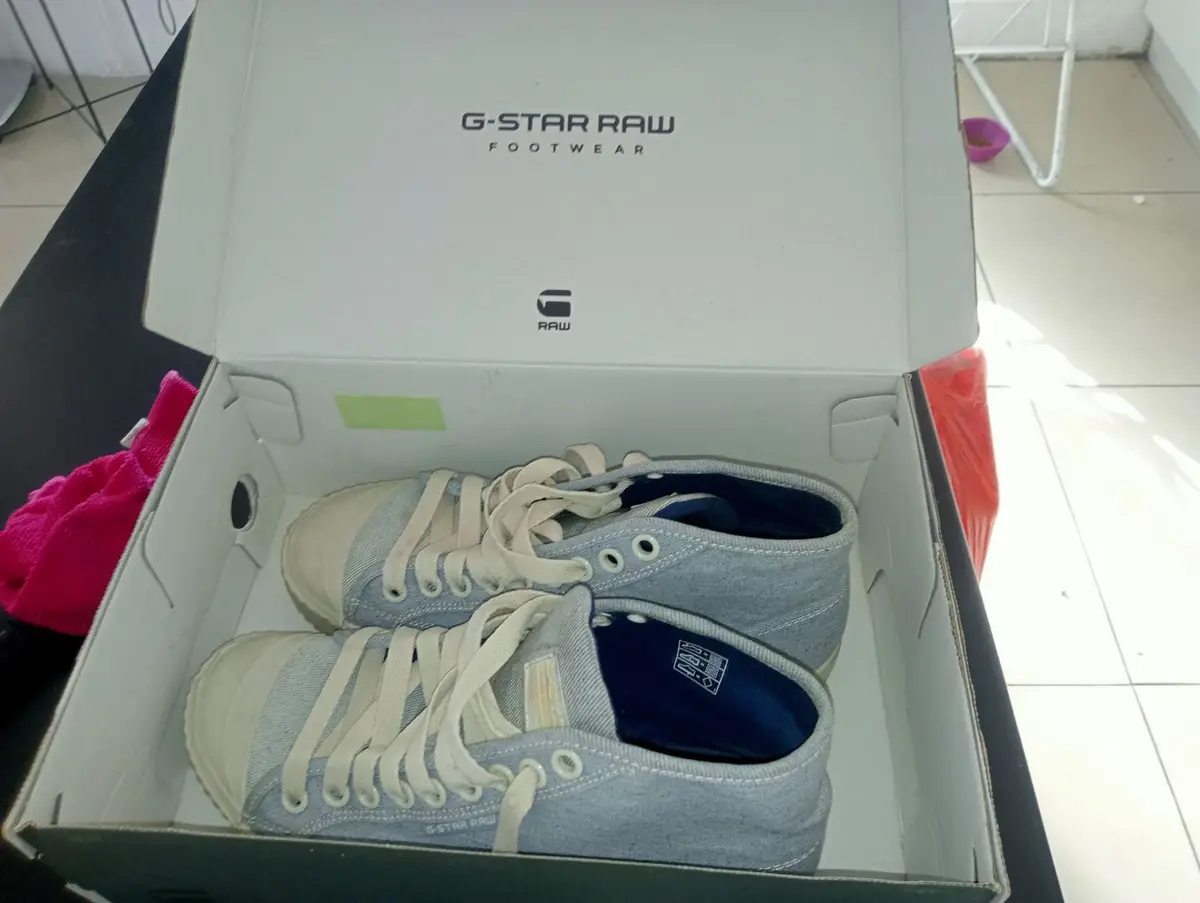 G-Star RAW Denim High-Top Sneakers