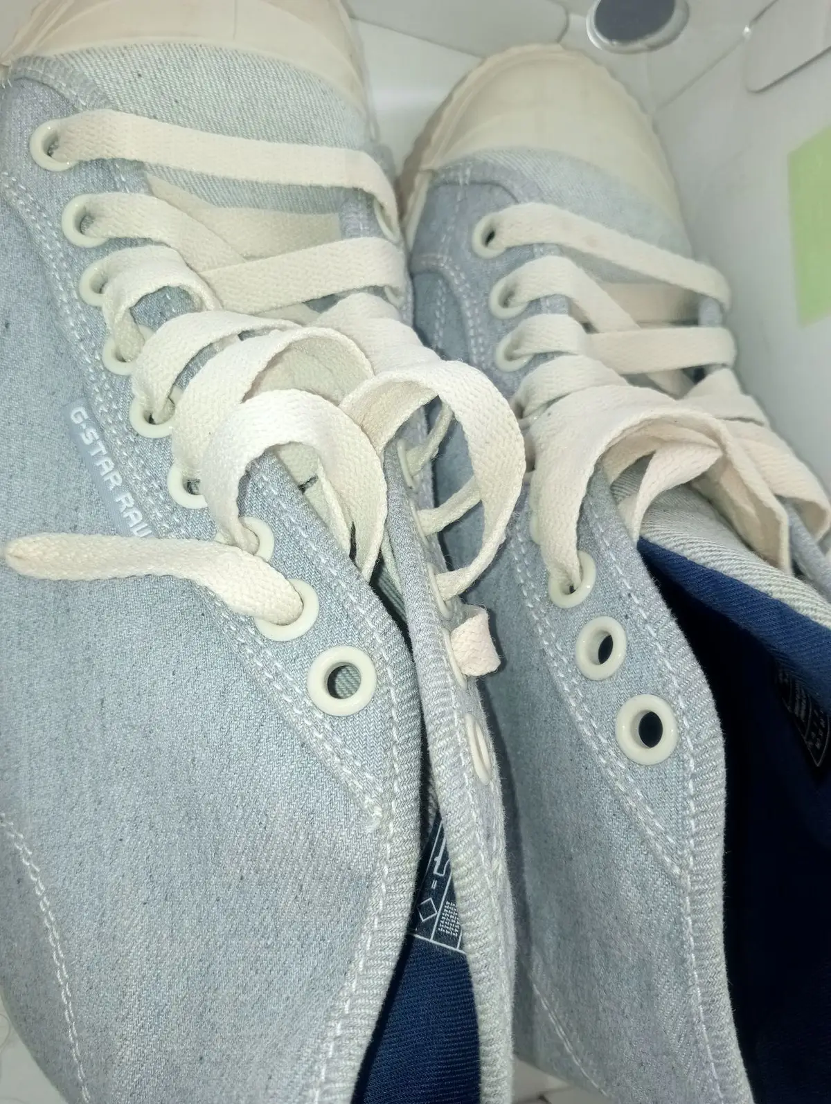 G-Star RAW Denim High-Top Sneakers