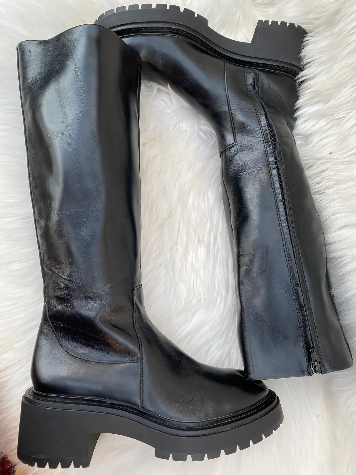 Zara Leather Boots