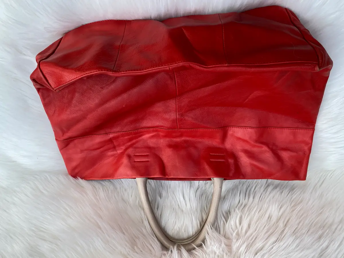 Leather Shopper Bag