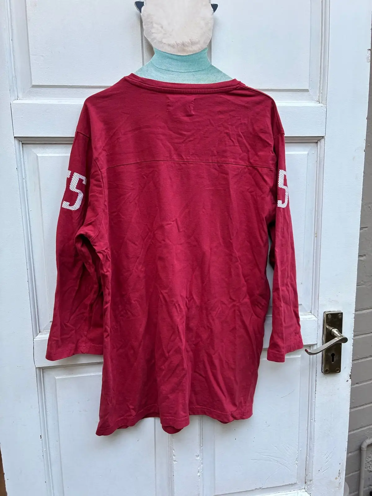 Cotton On Maroon California 55 Long Sleeve Tee