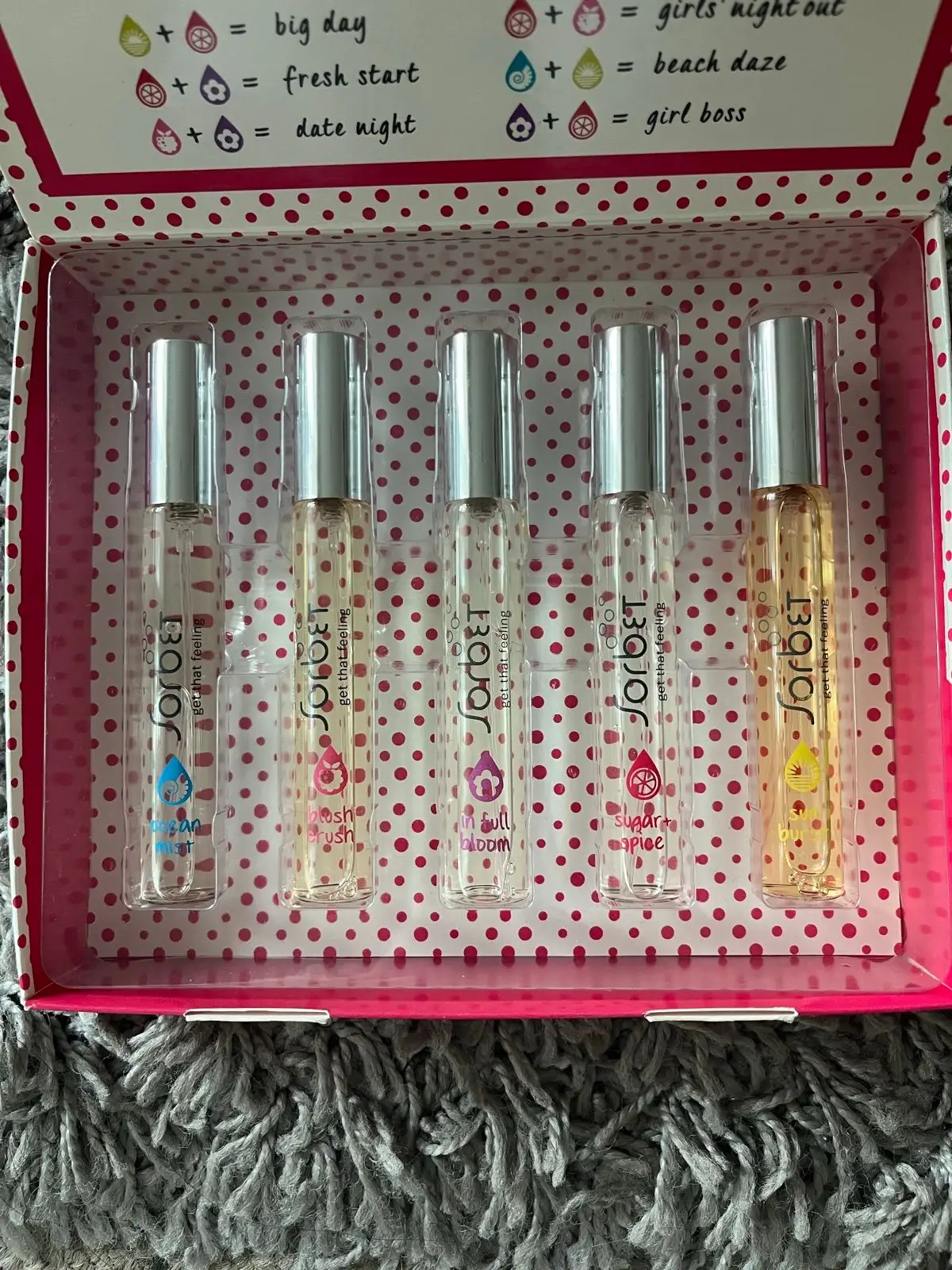 Sorbet Scent Me Sprays Fragrance Gift Set