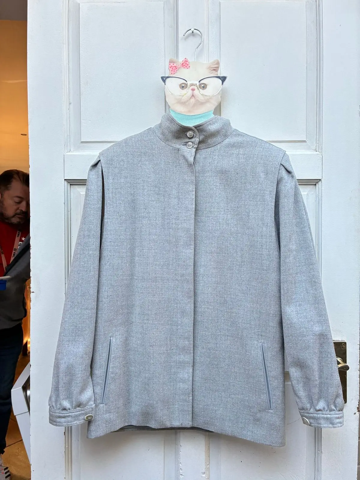Woolworths Grey High-Neck Jacket