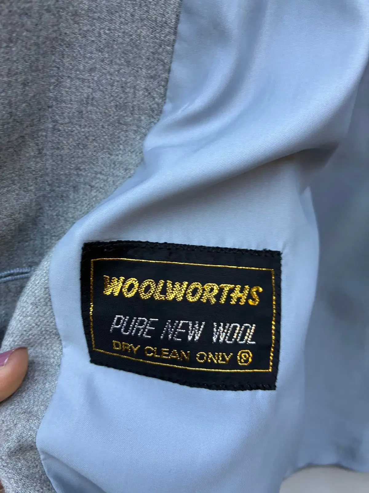 Woolworths Grey High-Neck Jacket