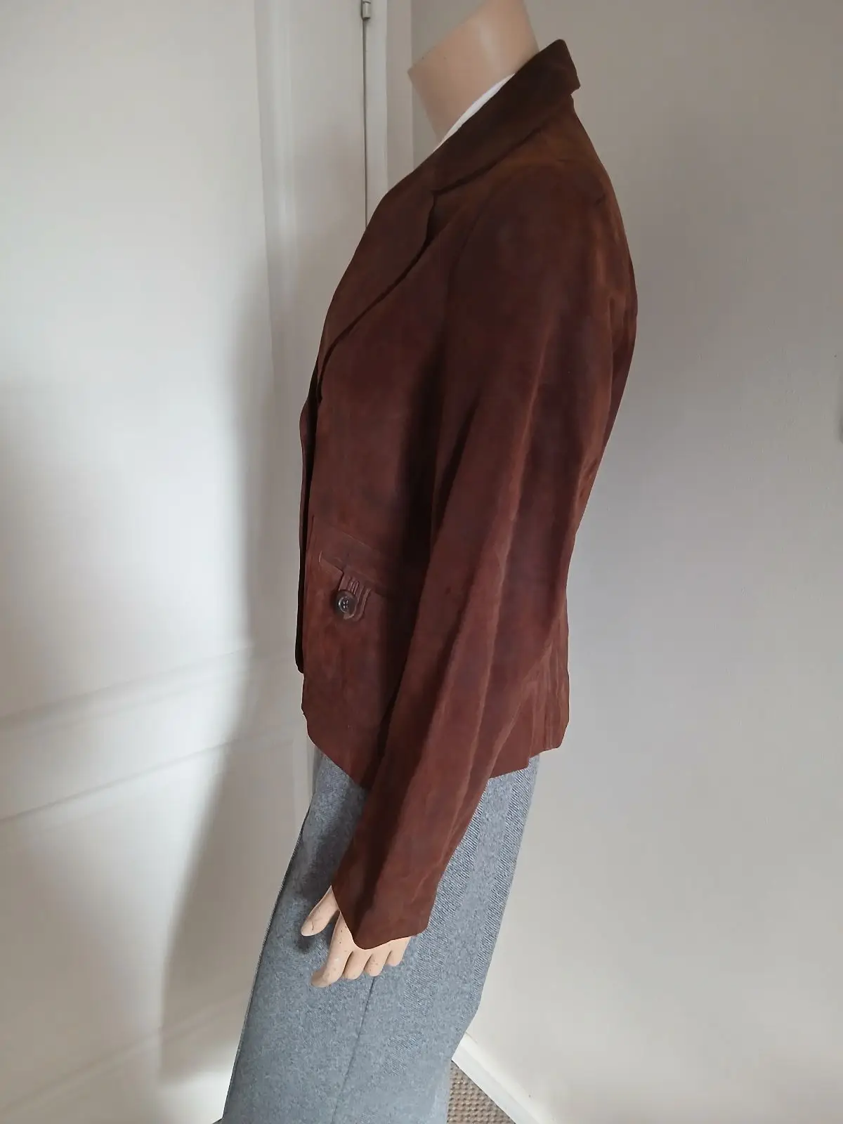 Studio W Brown Suede Blazer