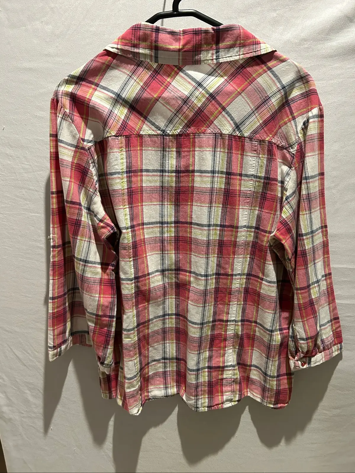 Miladys Pink &amp; White Checked Shirt Blouse Size 15/40
