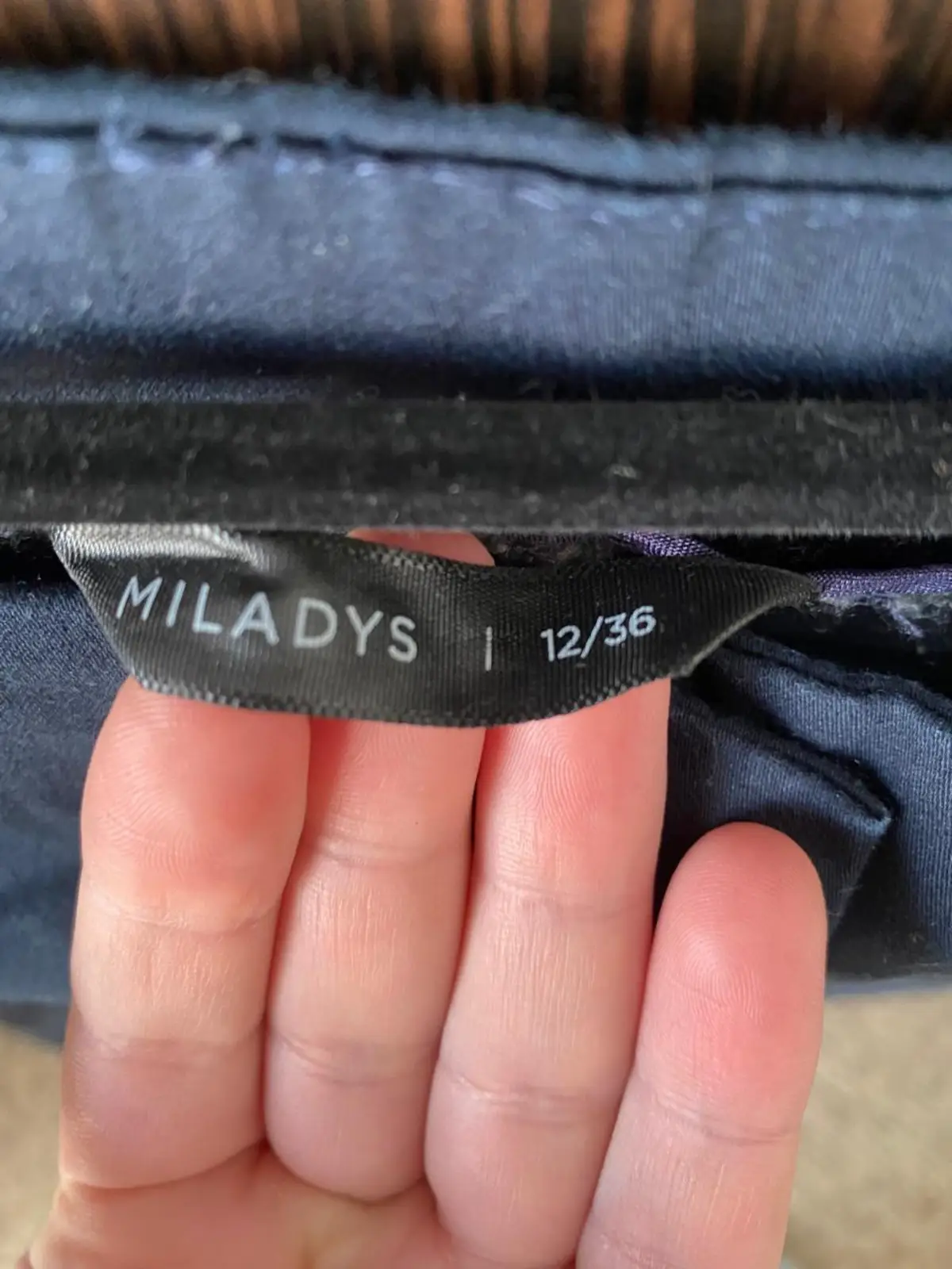 Miladys Navy Cropped Pants