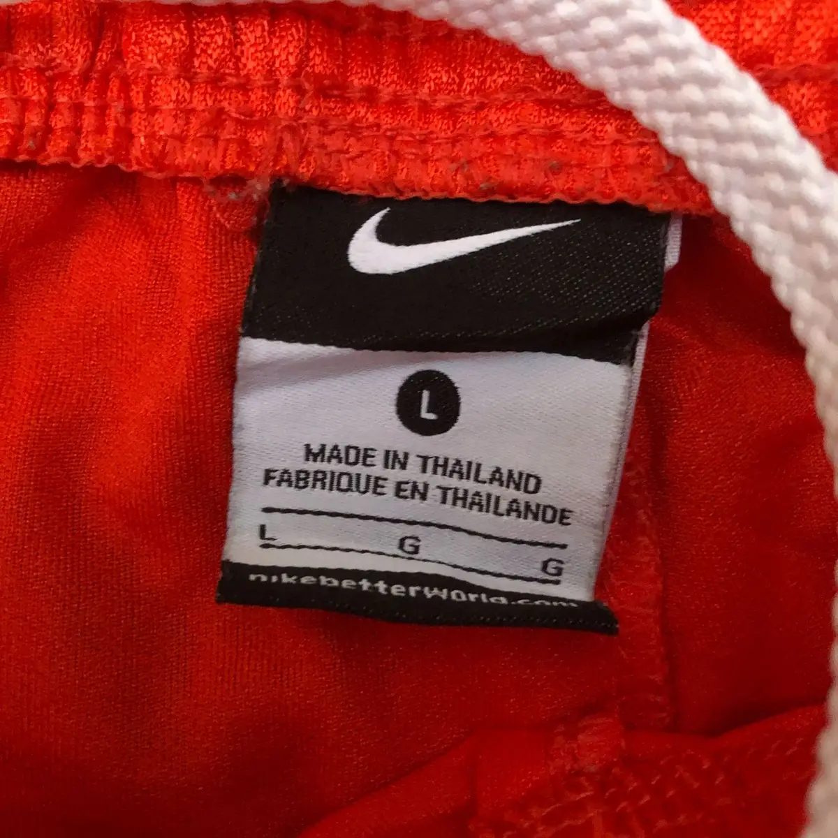 Nike Red and Grey Athletic Basketball Shorts