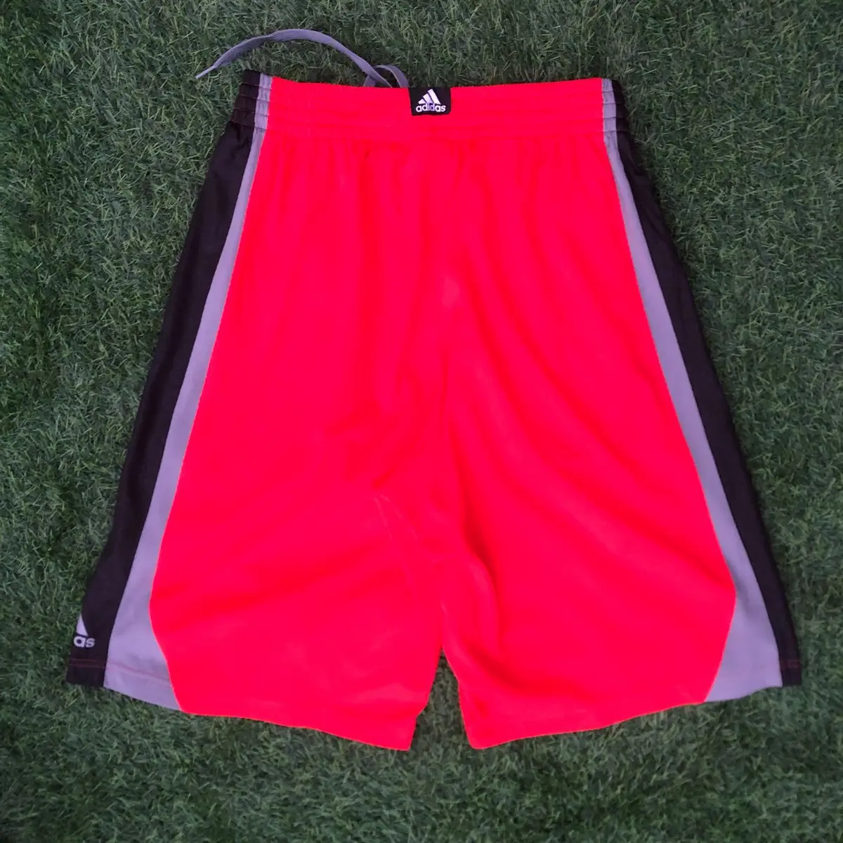 Adidas Red and Black Athletic Basketball Shorts