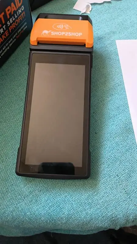 Shop2Shop Tap2PayOne Card Machine / POS Device