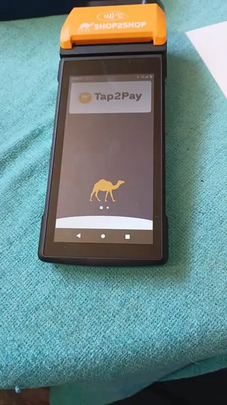 Shop2Shop Tap2PayOne Card Machine / POS Device