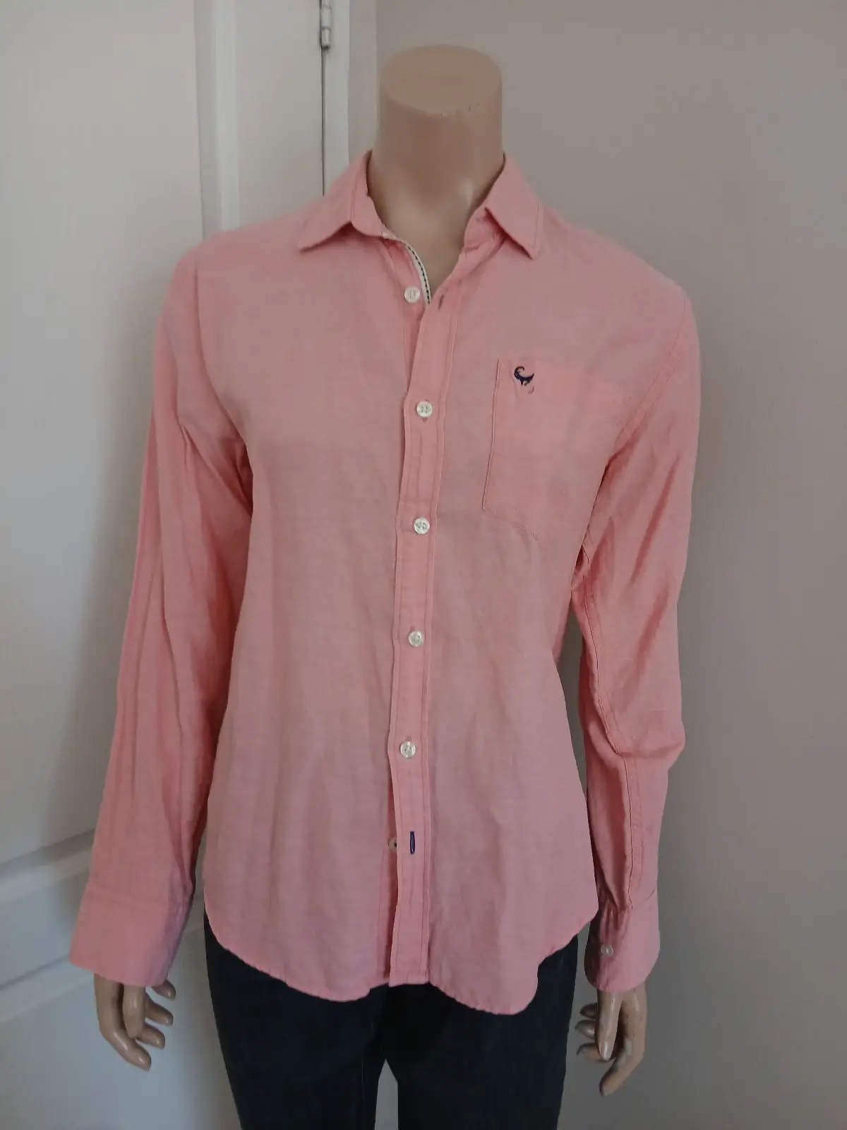 Old Khaki Pink Long-Sleeve Button-Up Shirt