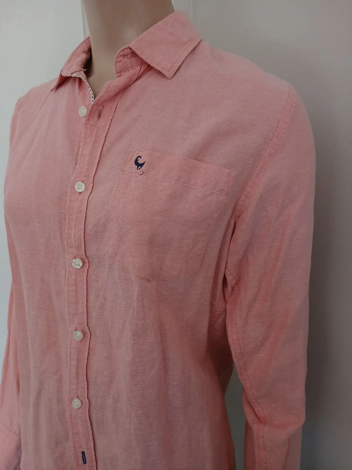Old Khaki Pink Long-Sleeve Button-Up Shirt