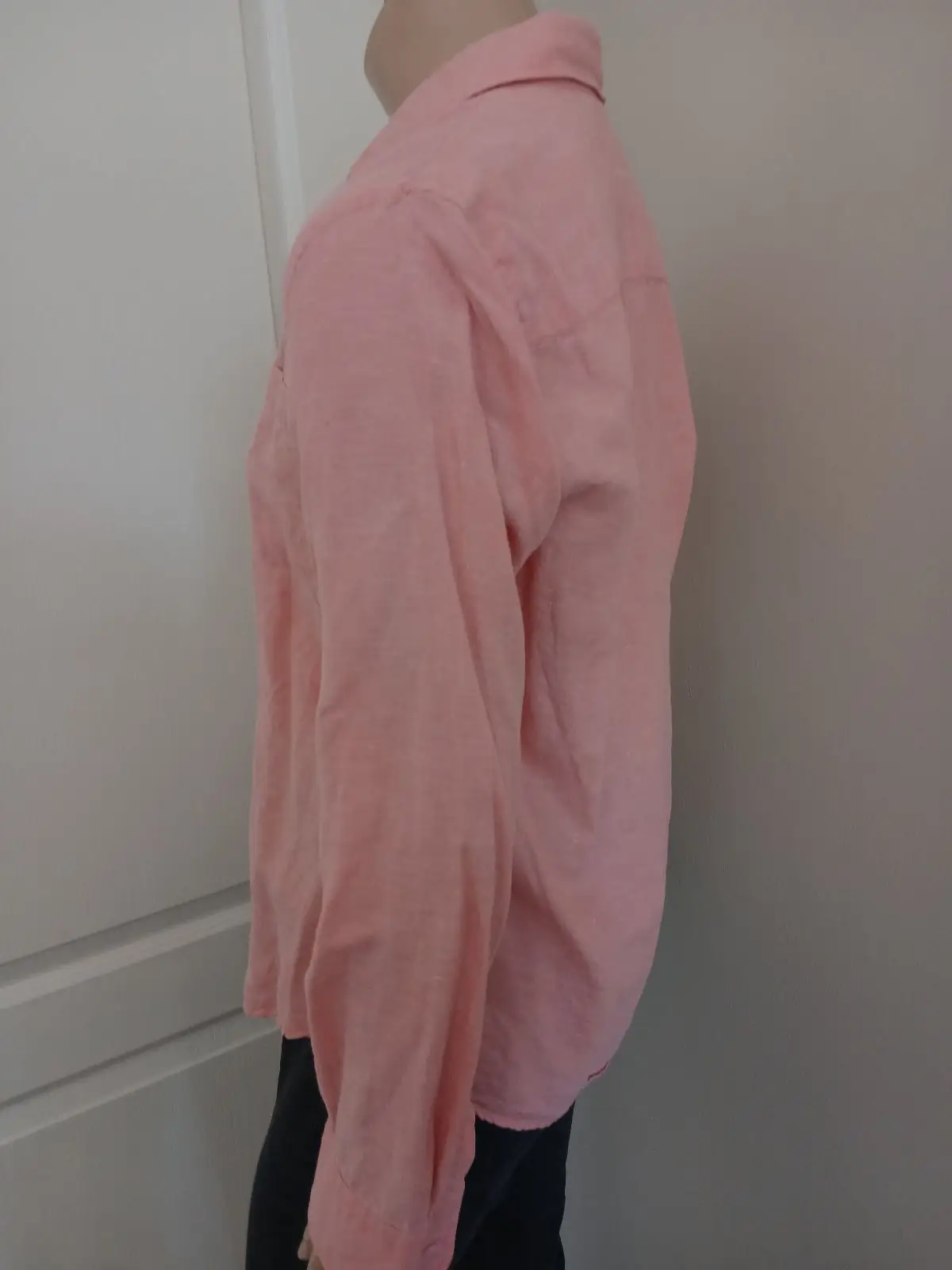 Old Khaki Pink Long-Sleeve Button-Up Shirt