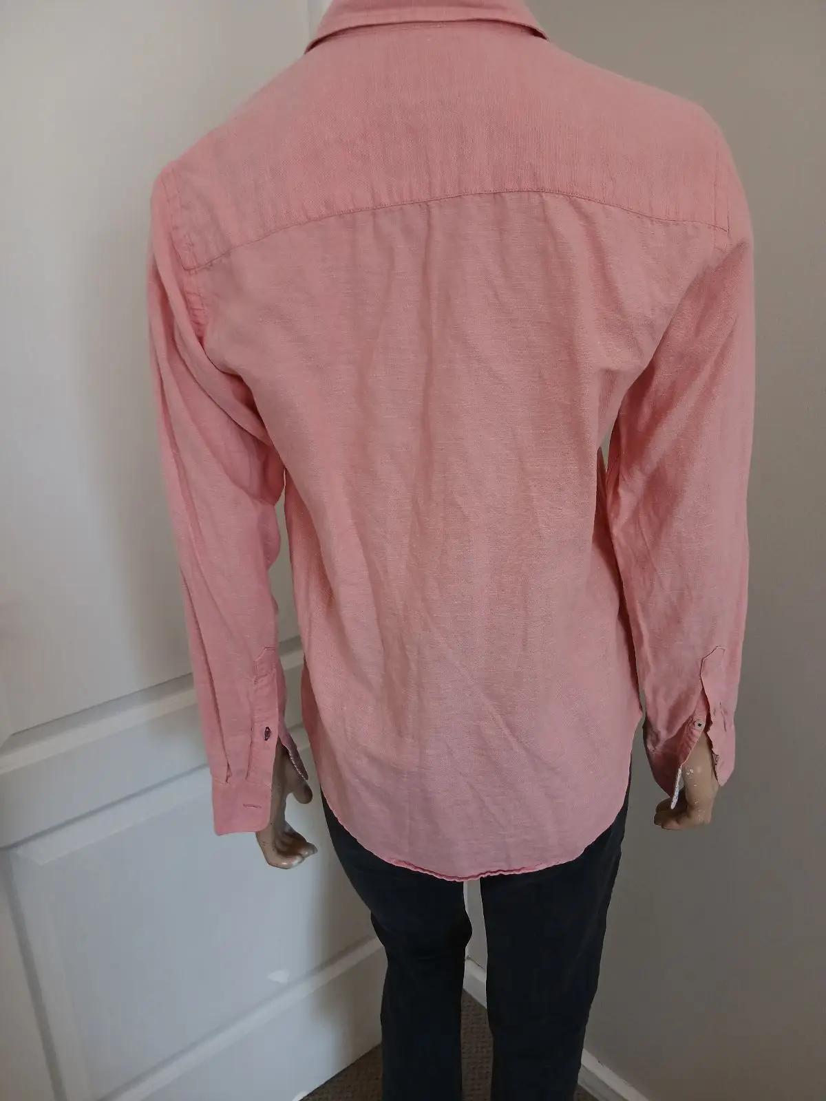 Old Khaki Pink Long-Sleeve Button-Up Shirt