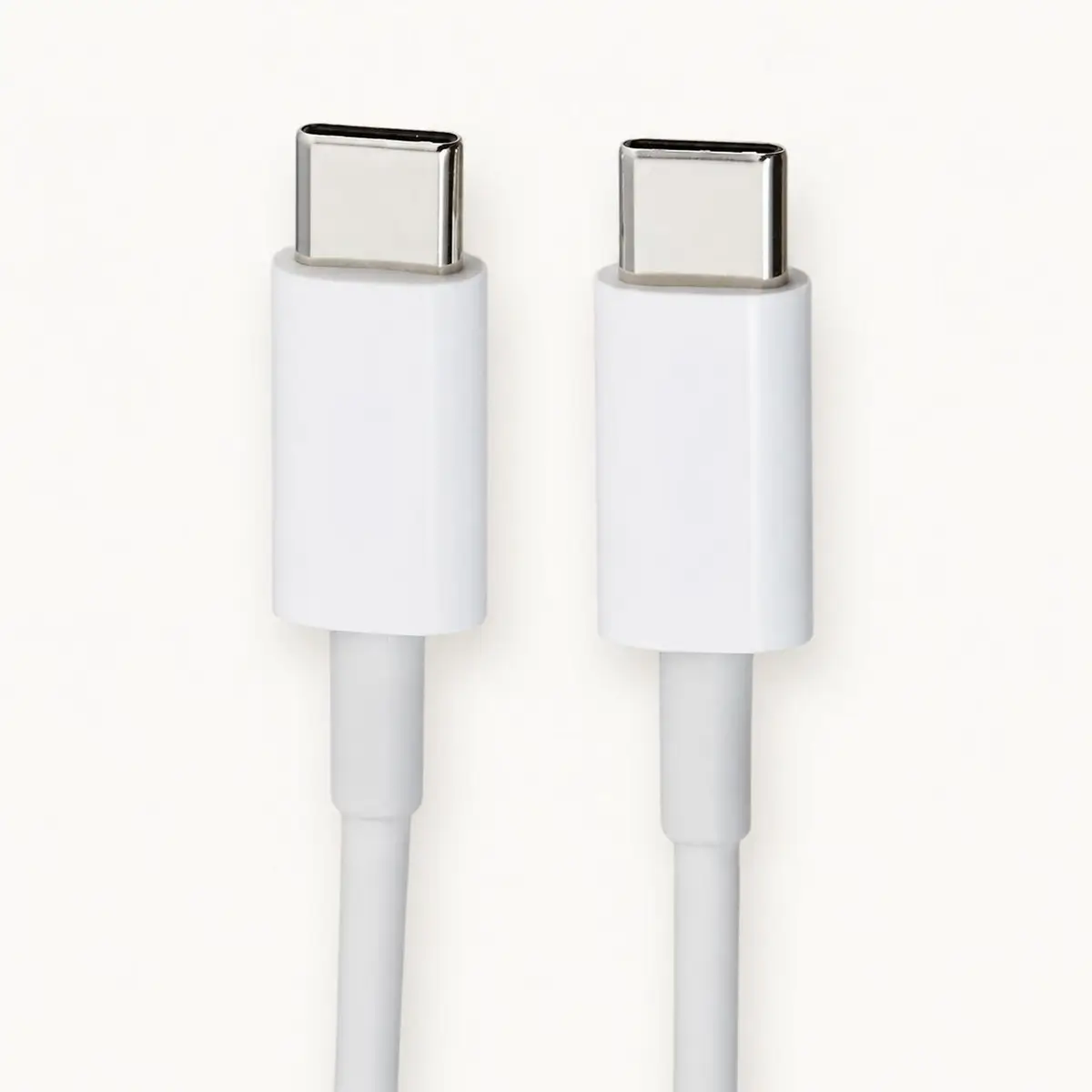 Dual Port USB Car Charger with USB-C Cable