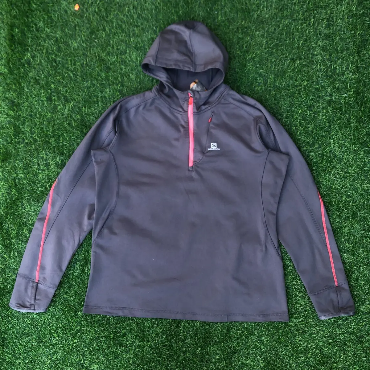 Salomon Half-Zip Hooded Activewear Top