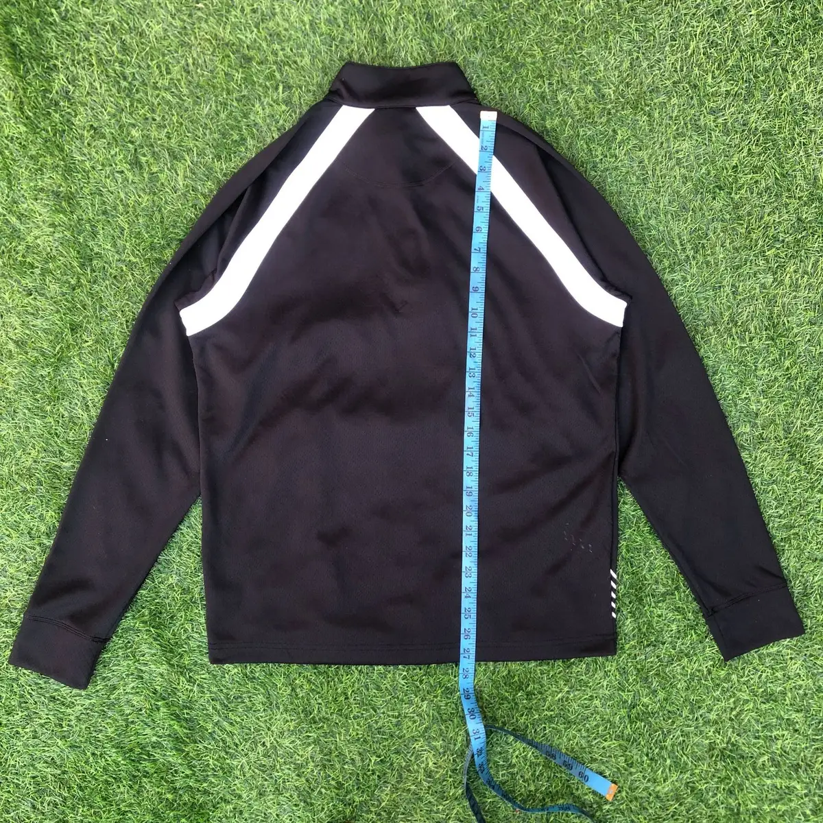 K-Swiss Black Quarter-Zip Activewear Pullover