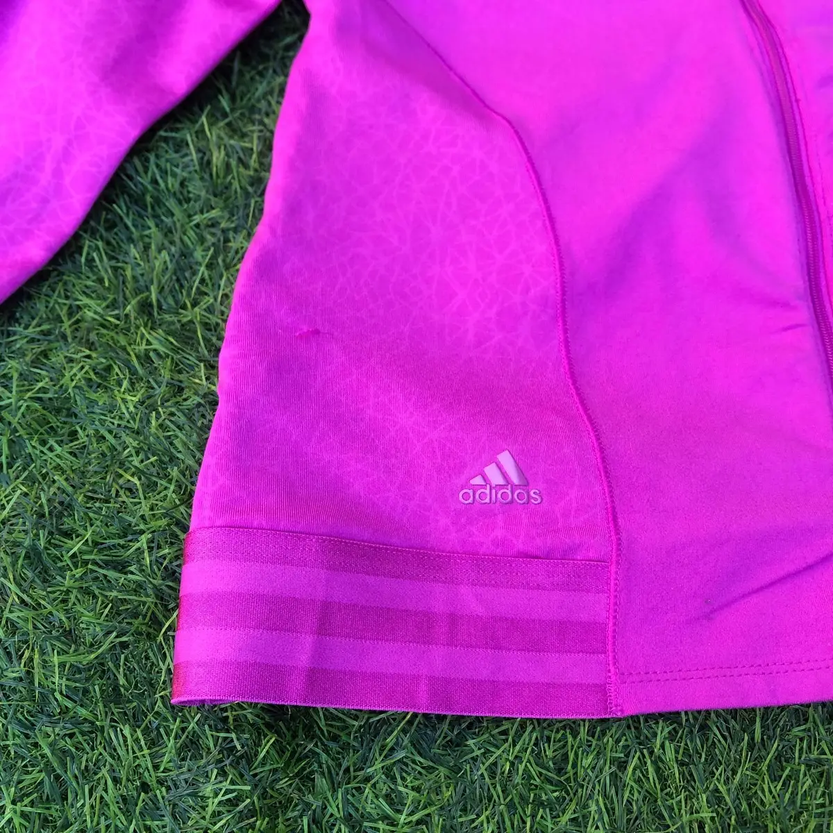 Adidas Pink Zip-Up Track Jacket