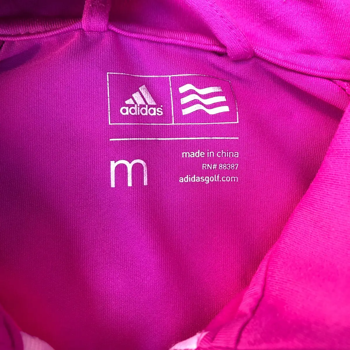 Adidas Pink Zip-Up Track Jacket