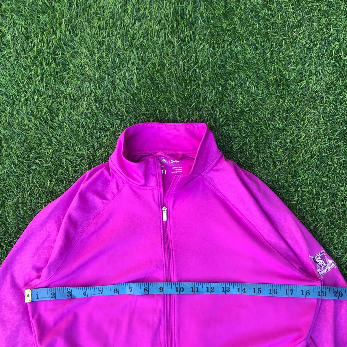 Adidas Pink Zip-Up Track Jacket