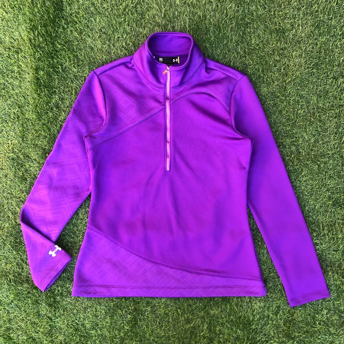 Under Armour Purple Quarter-Zip Activewear Top