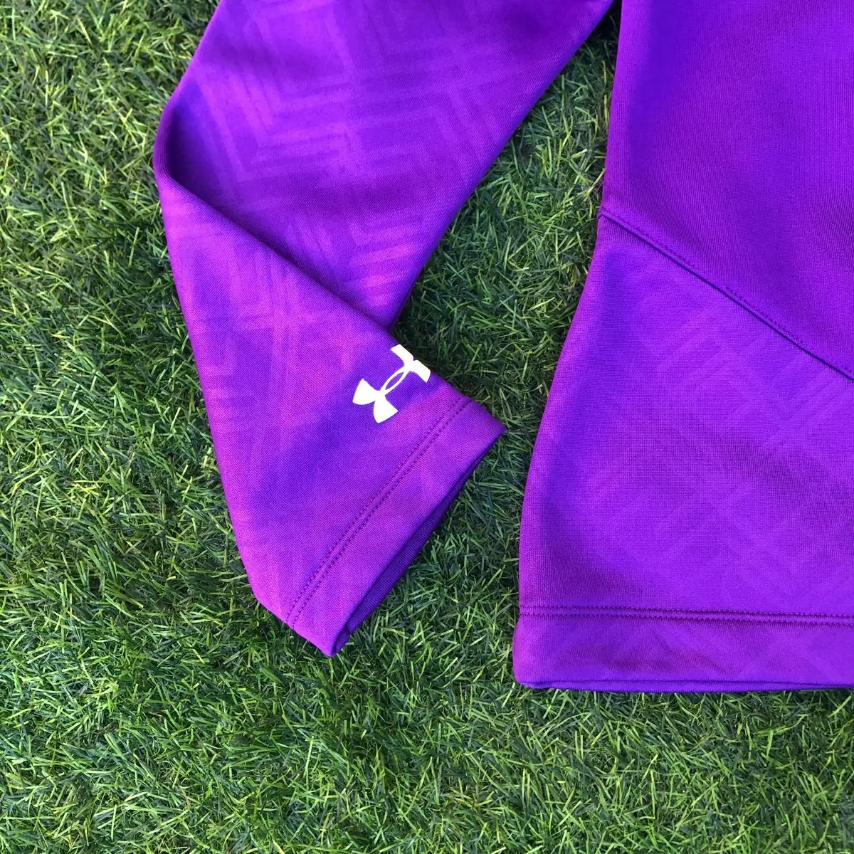 Under Armour Purple Quarter-Zip Activewear Top