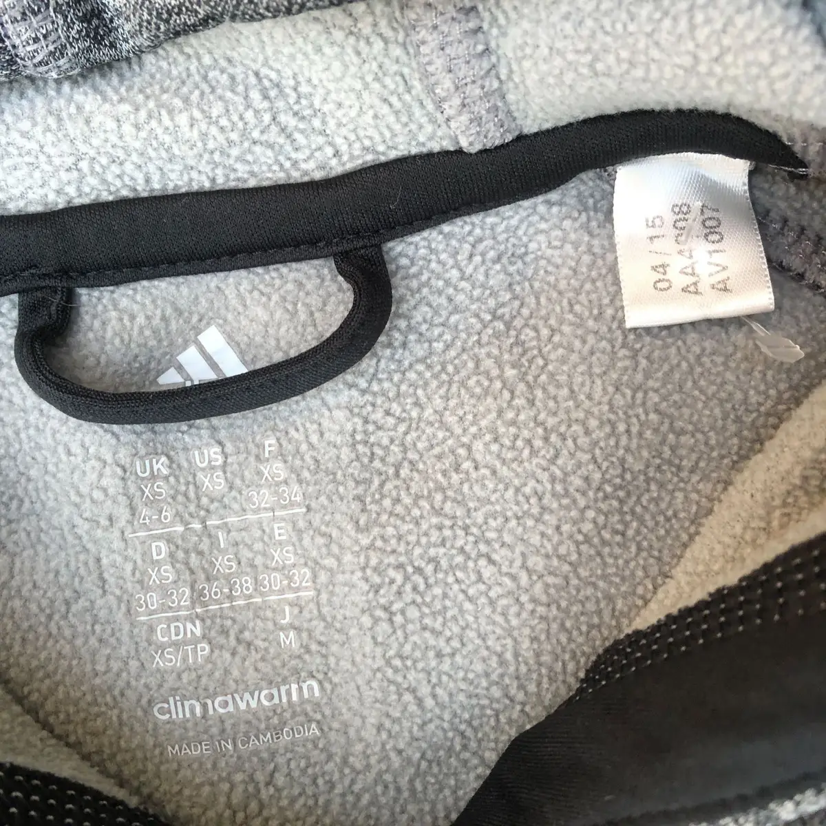 Adidas Grey Heathered Volleyball Graphic Hoodie