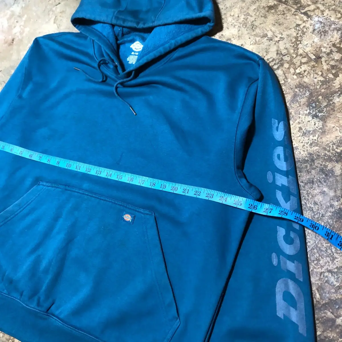 Dickies Teal Sleeve Print Hoodie