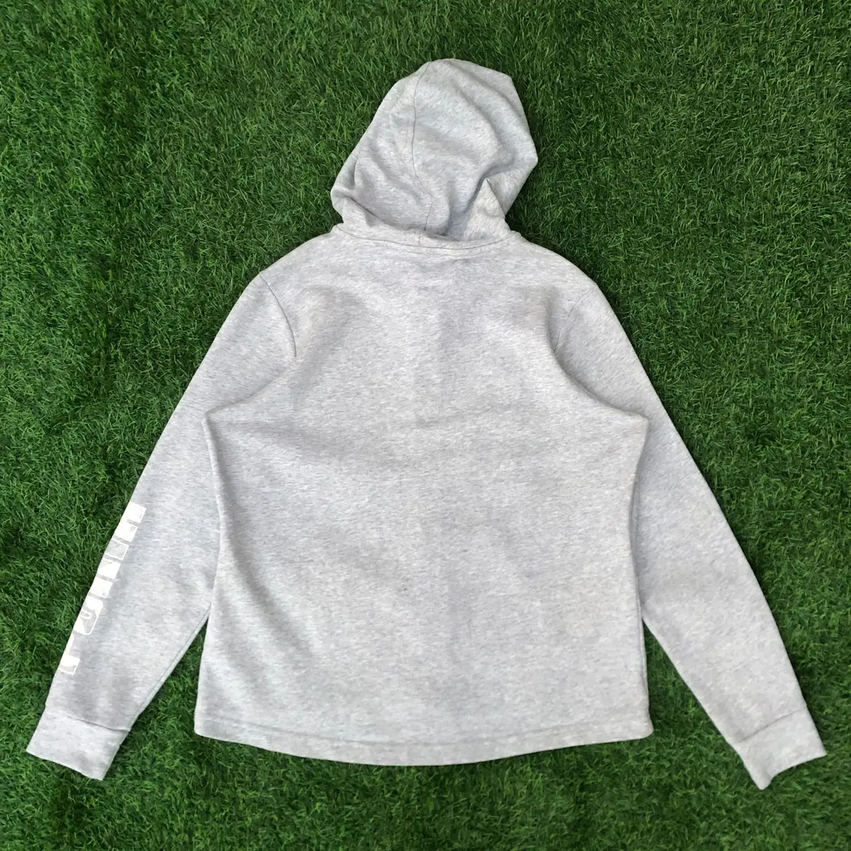 Puma Grey Zip-Up Hoodie