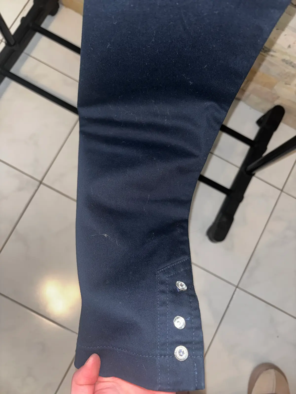 Miladys Navy Cropped Pants