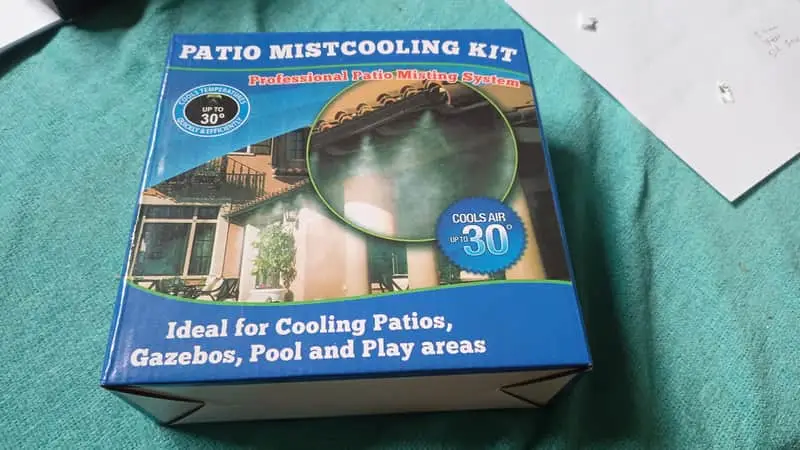 Patio Mistcooling kit