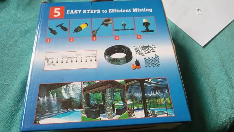 Patio Mistcooling kit