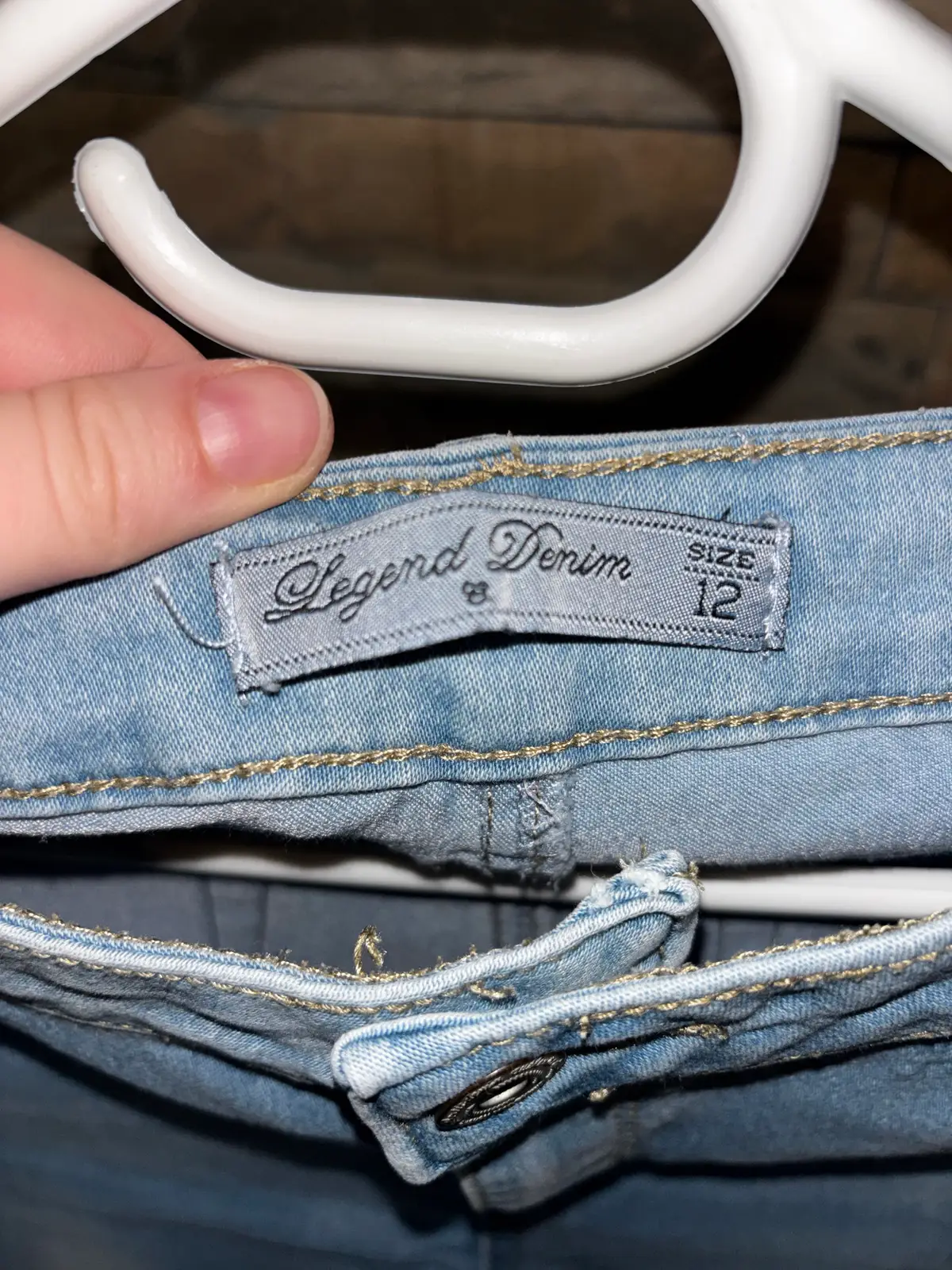Legend Denim Light Wash Skinny Jeans
