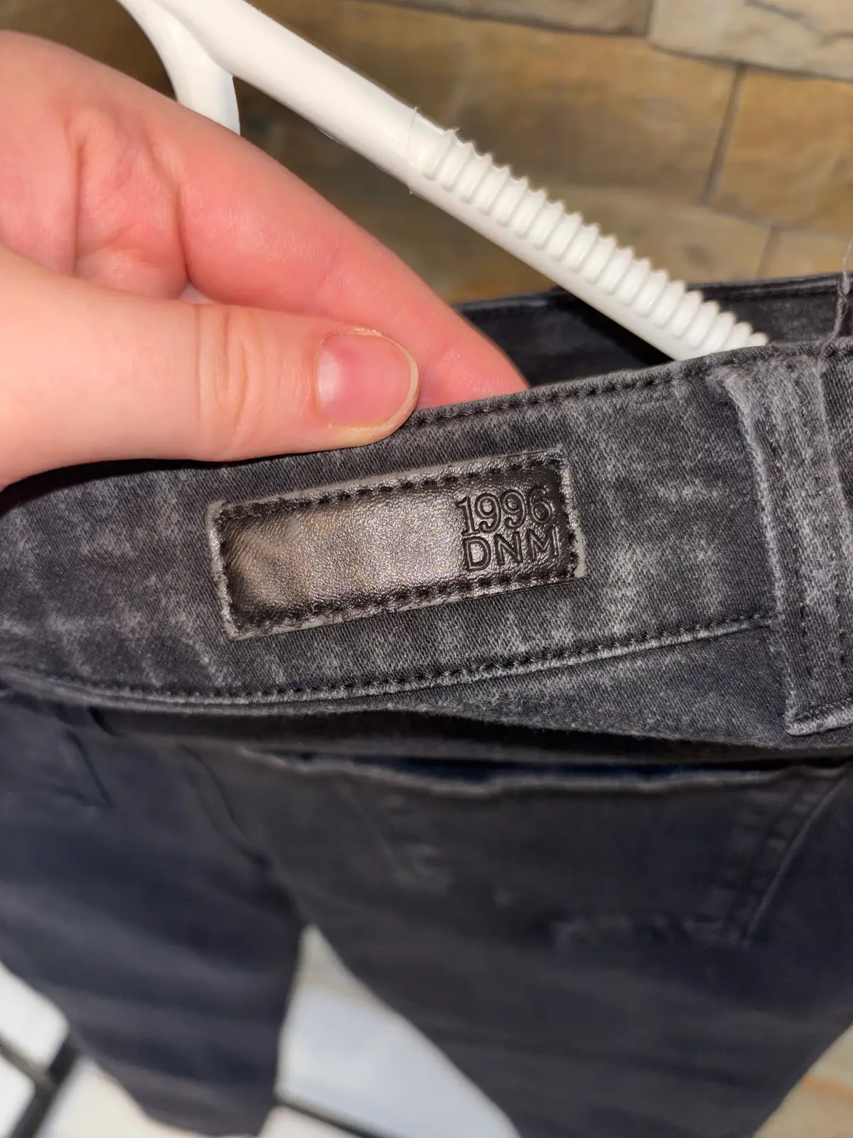 1996DNM Black Skinny Stretch Jeggings
