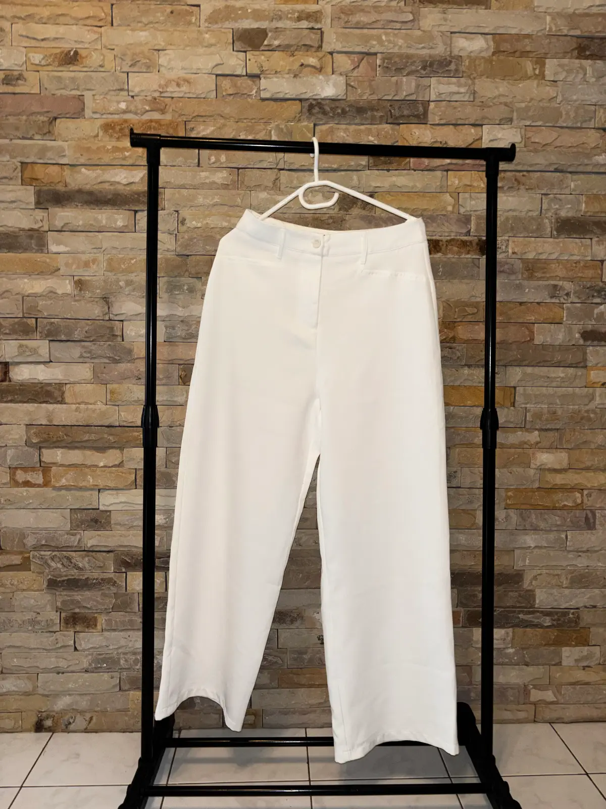 Mr Price RT White Wide Leg Trousers