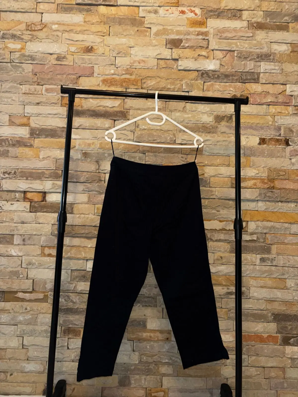 Miladys Navy Cropped Trousers