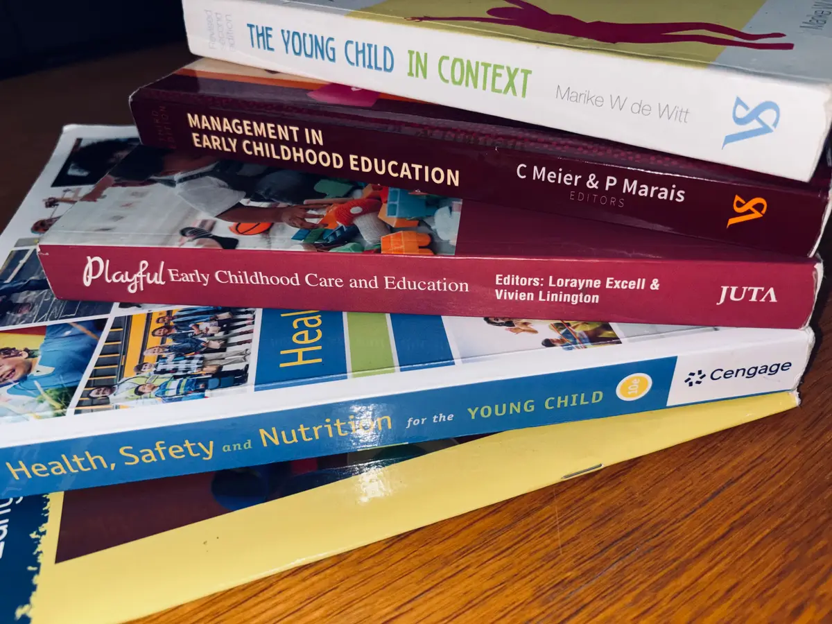 Textbooks 5 Textbooks for early childhood care and education