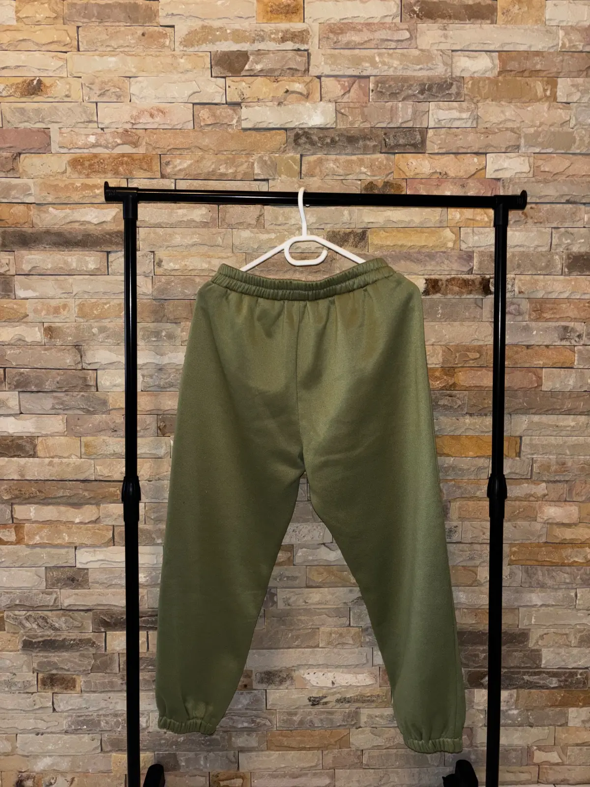 SHEIN Olive Green Fleece Joggers