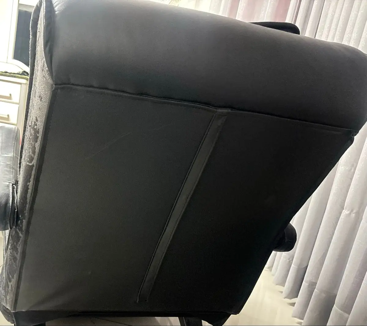 Black Leather Electric Massage Chair