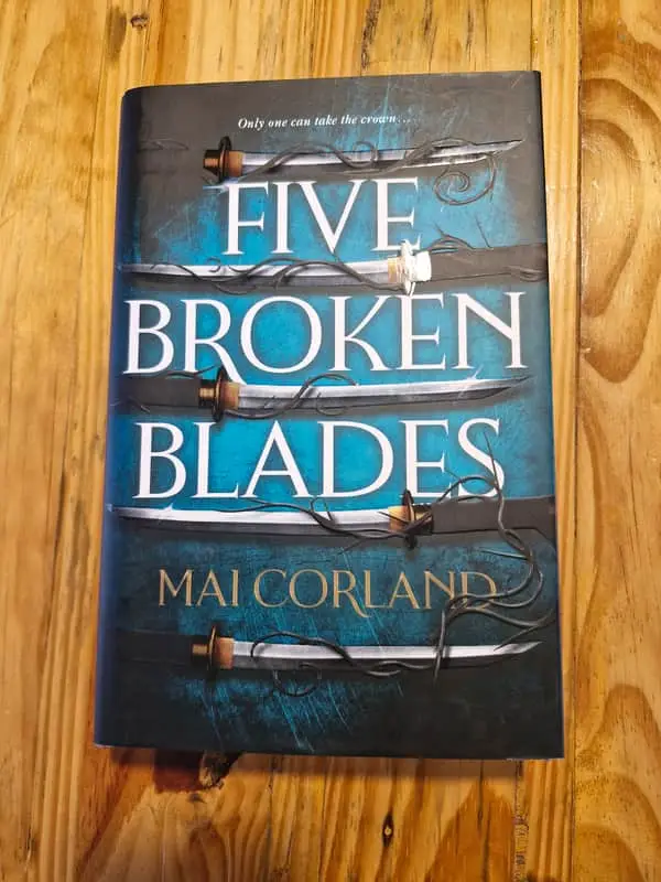 Five broken blades by Mai Corland