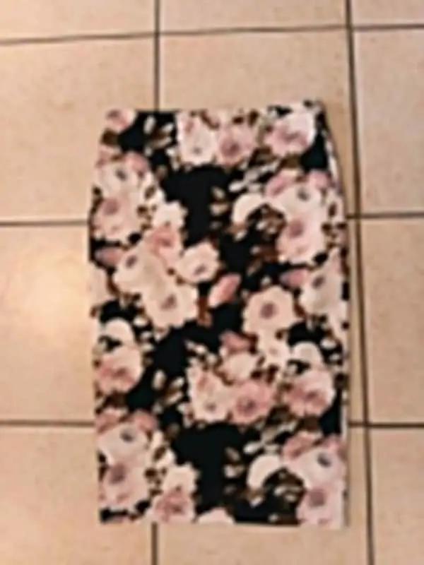 Truworths Floral Pull On Skirt bodycon high waist