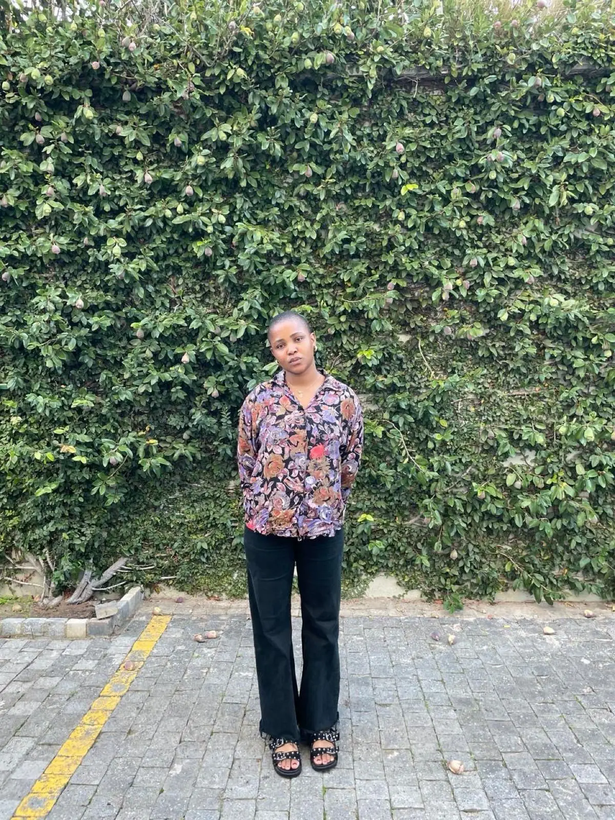 Vintage Style Floral Long Sleeve Button Up Shirt