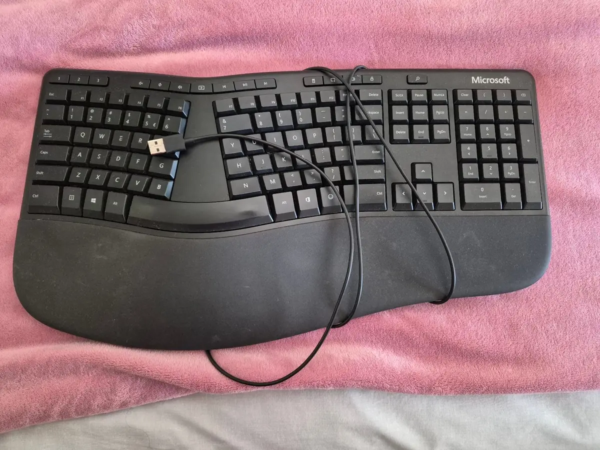 Microsoft Ergonomic Wired Keyboard