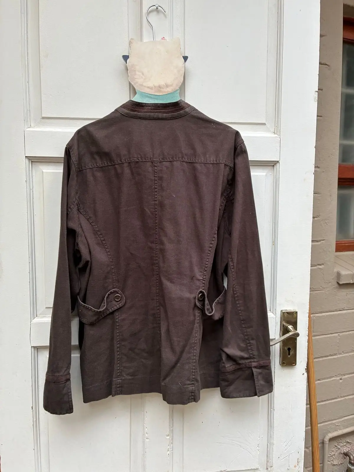 Woolworths Dark Brown Button-Up Utility Jacket