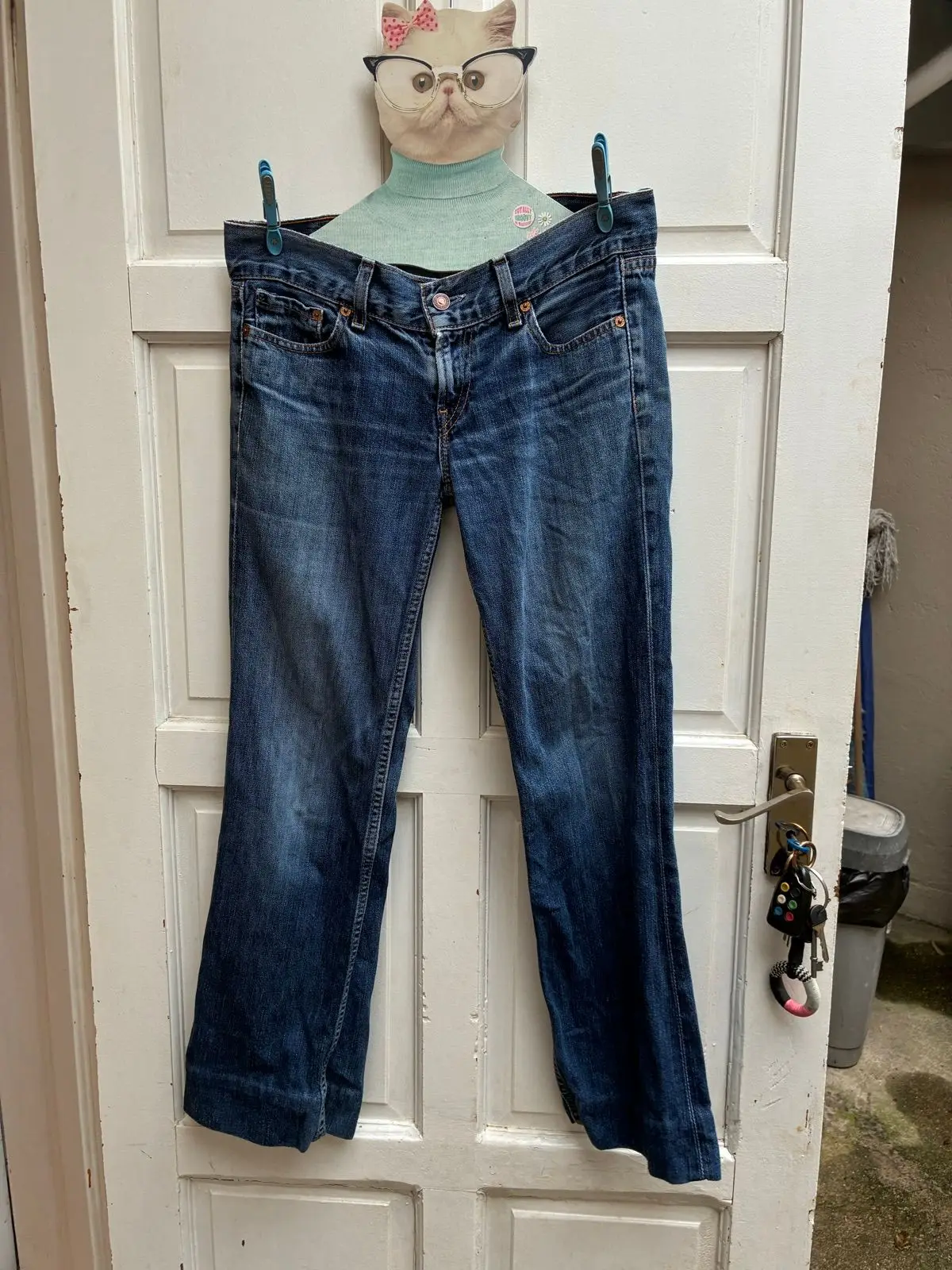 Levi's Classic Blue Denim Jeans