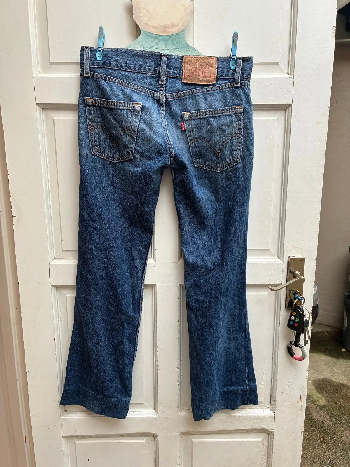 Levi's Classic Blue Denim Jeans