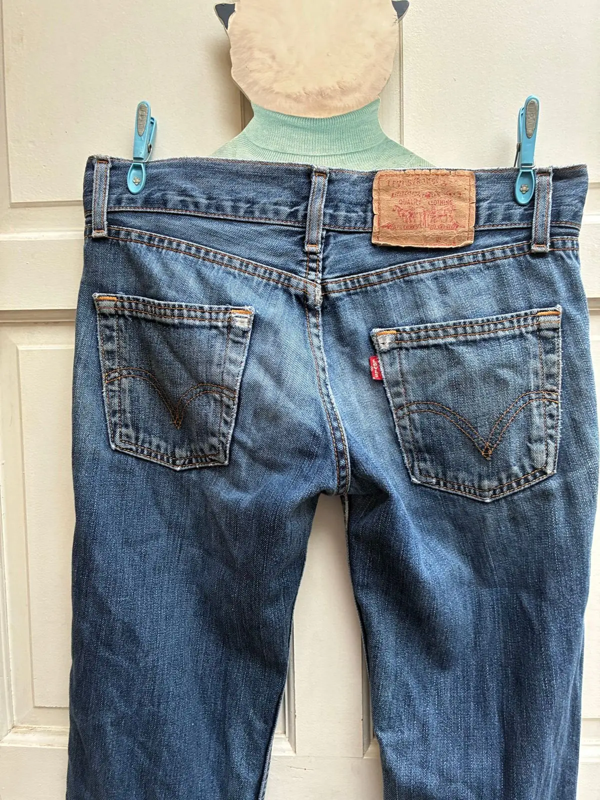 Levi's Classic Blue Denim Jeans