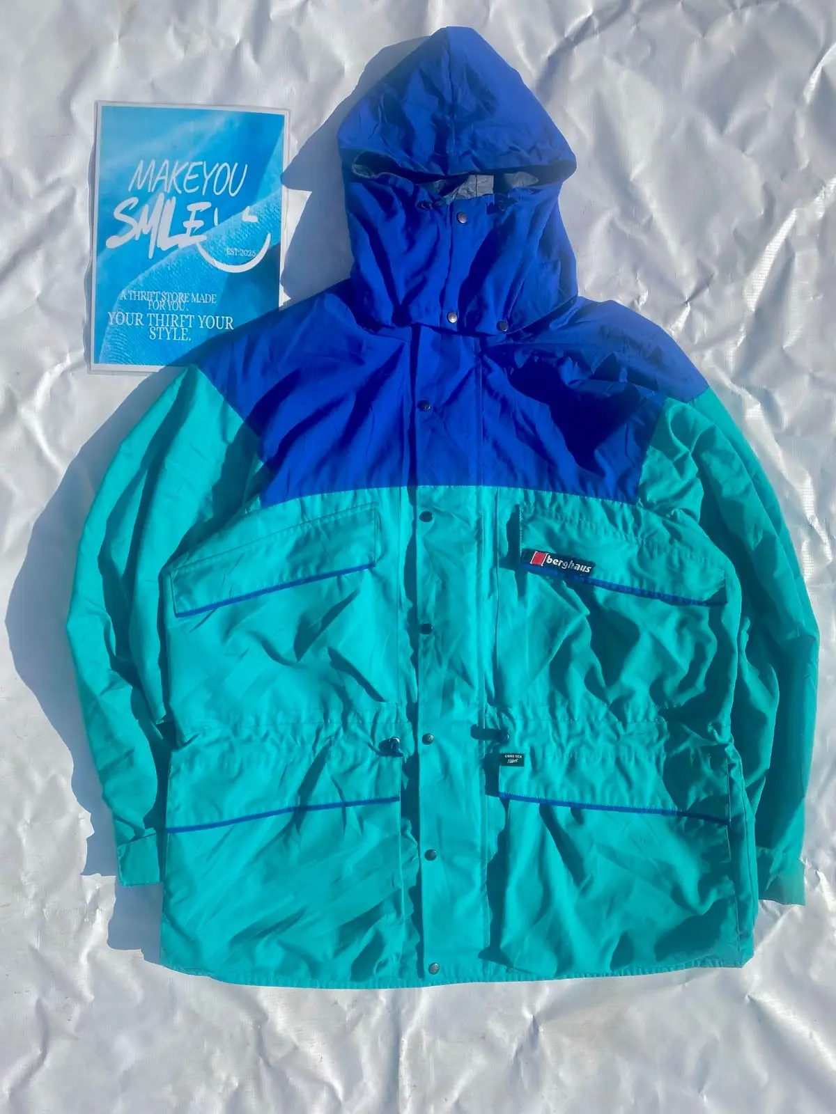 Berghaus Vintage Berghaus Gore-Tex Waterproof Jacket